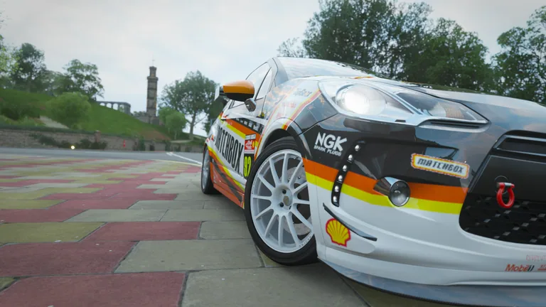 DS3 with Matchbox racing livery in Forza Horizon 4, captured 1 July 2020