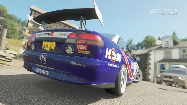 HSV GTS-R 1996 with Brock 1996 livery in Forza Horizon 4, captured 21 Dec 2020