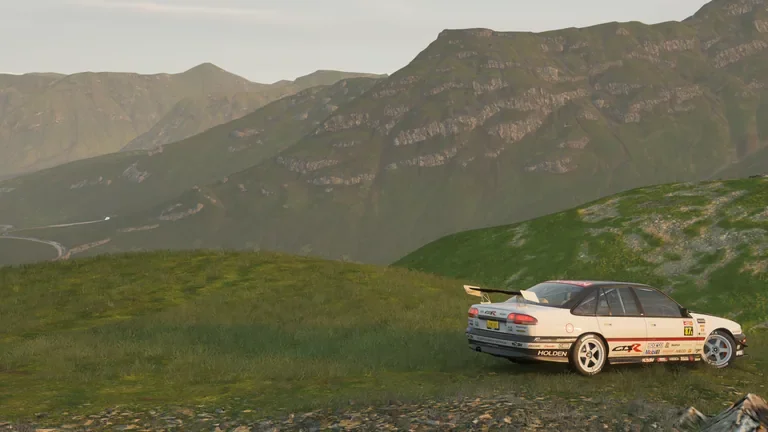 HSV GTS-R 1996 with Drift SS livery in Forza Horizon 4, captured 2 Feb 2021
