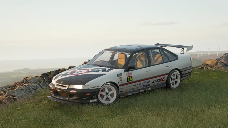 HSV GTS-R 1996 with Drift SS livery in Forza Horizon 4, captured 2 Feb 2021