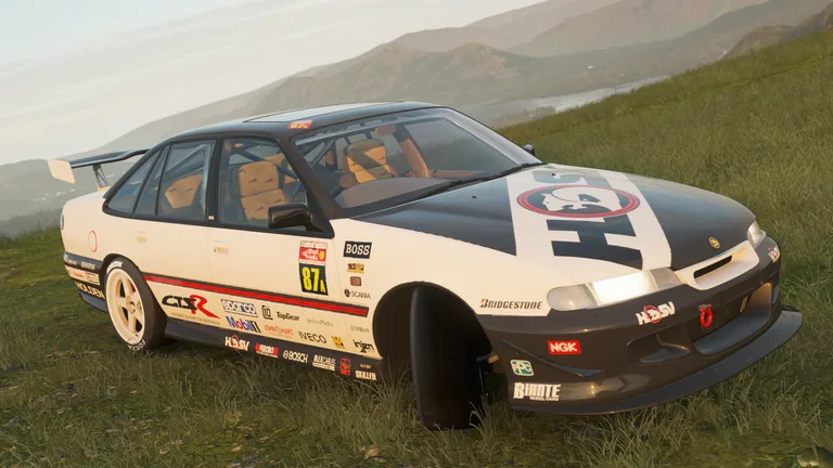 HSV GTS-R 1996 with Drift SS livery in Forza Horizon 4, captured 2 Feb 2021