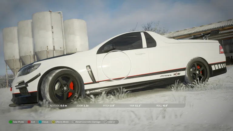 HSV Maloo with Anniversary edition livery in Forza Horizon 4, captured 10 Jan 2019