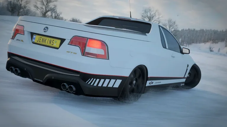 HSV Maloo with Anniversary edition livery in Forza Horizon 4, captured 10 Jan 2019
