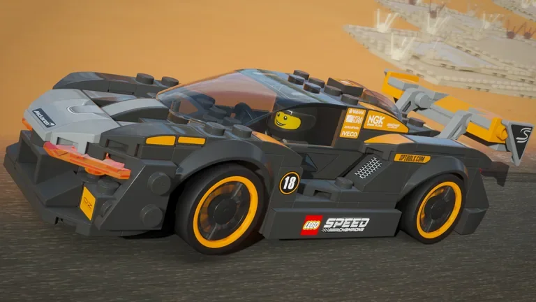 LEGO McLaren Senna with Custom livery livery in Forza Horizon 4, captured 1 July 2020