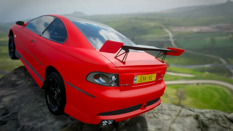 Vauxhall Monaro VXR with SS livery in Forza Horizon 4, captured 10 Jan 2019