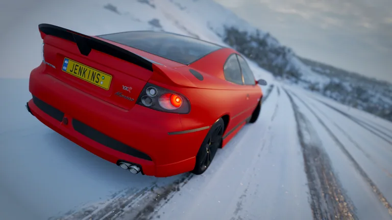 Vauxhall Monaro VXR with SS livery in Forza Horizon 4, captured 10 Jan 2019