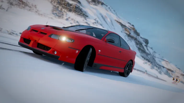 Vauxhall Monaro VXR with SS livery in Forza Horizon 4, captured 10 Jan 2019
