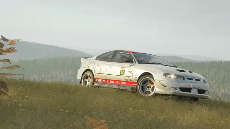Vauxhall Monaro VXR with Sydney 2000 livery in Forza Horizon 4, captured 25 Feb 2021