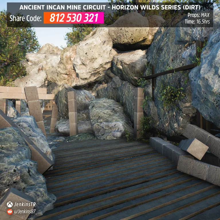 Ancient Incan Mine Circuit custom track (Horizon Wilds Series (Dirt)) in Forza Horizon 5