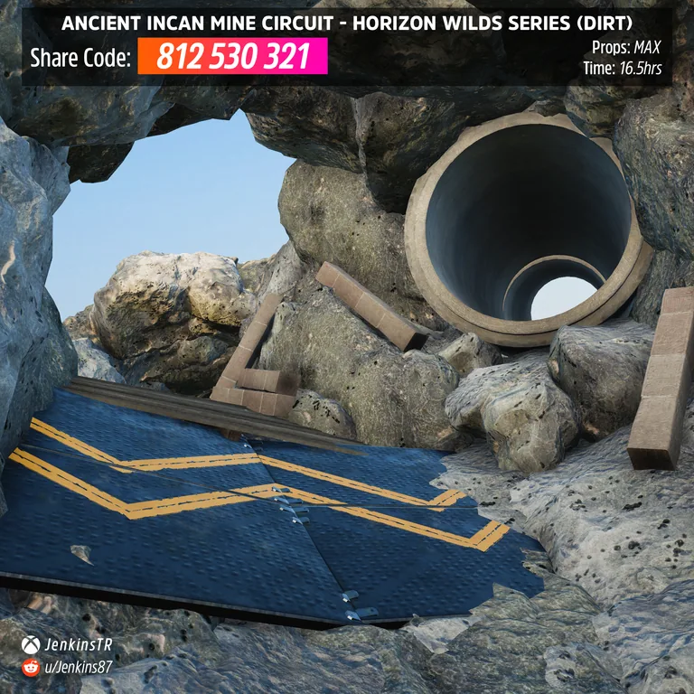 Ancient Incan Mine Circuit custom track (Horizon Wilds Series (Dirt)) in Forza Horizon 5