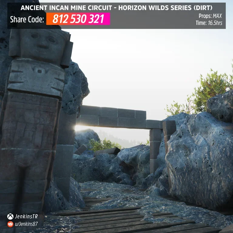 Ancient Incan Mine Circuit custom track (Horizon Wilds Series (Dirt)) in Forza Horizon 5