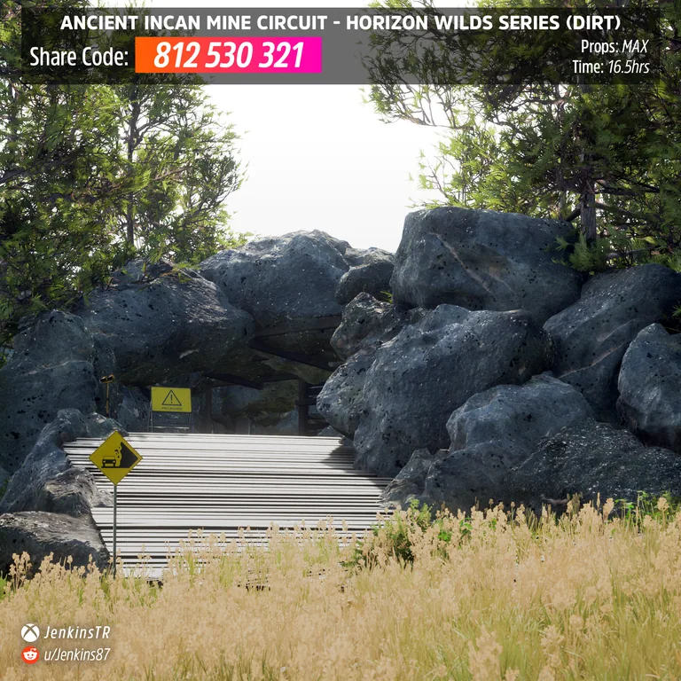 Ancient Incan Mine Circuit custom track (Horizon Wilds Series (Dirt)) in Forza Horizon 5