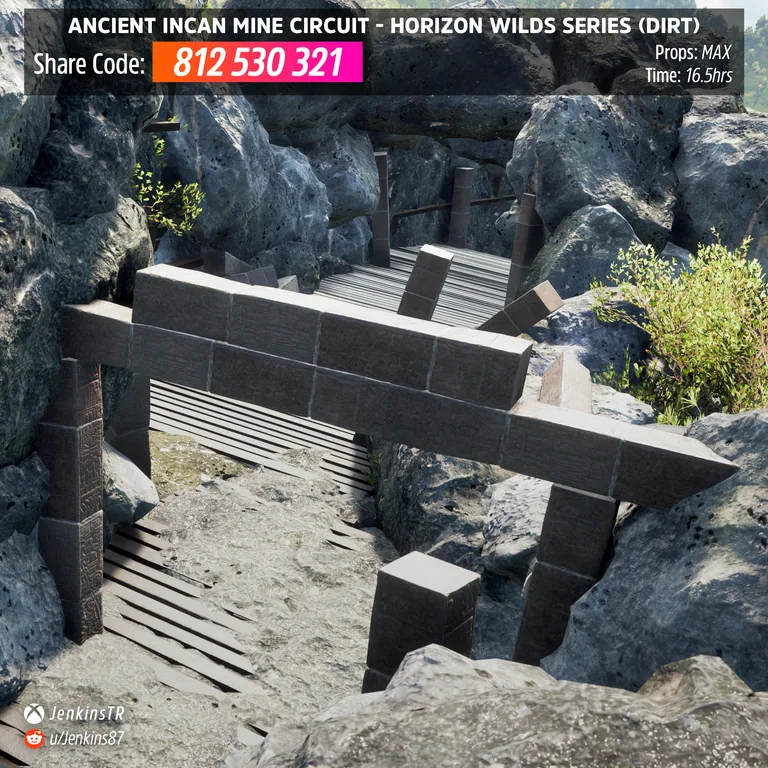 Ancient Incan Mine Circuit custom track (Horizon Wilds Series (Dirt)) in Forza Horizon 5