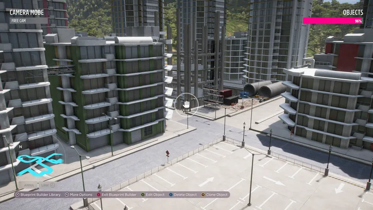 Detailed City V7 (Freeroam) custom track (EventLab Route) in Forza Horizon 5, captured 4 May 2023