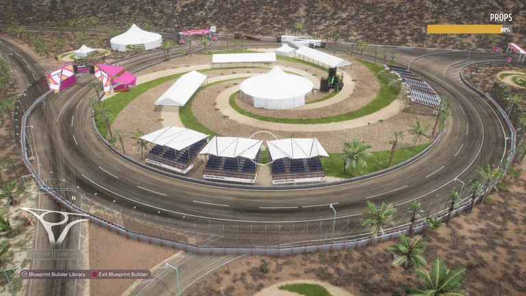 Festival Baja Circuit Special custom track (EventLab Circuit) in Forza Horizon 5, captured 2 Dec 2021
