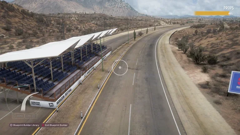 Festival Baja Circuit Special custom track (EventLab Circuit) in Forza Horizon 5, captured 2 Dec 2021