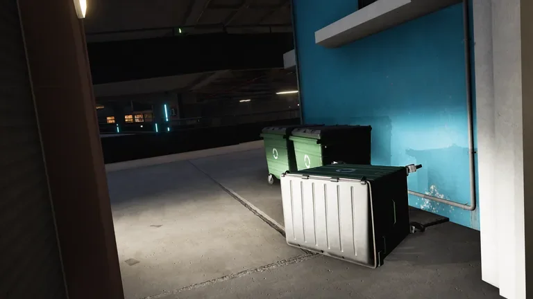 Parking Garage Studio V3 custom track (EventLab Route) in Forza Horizon 5, captured 4 May 2023