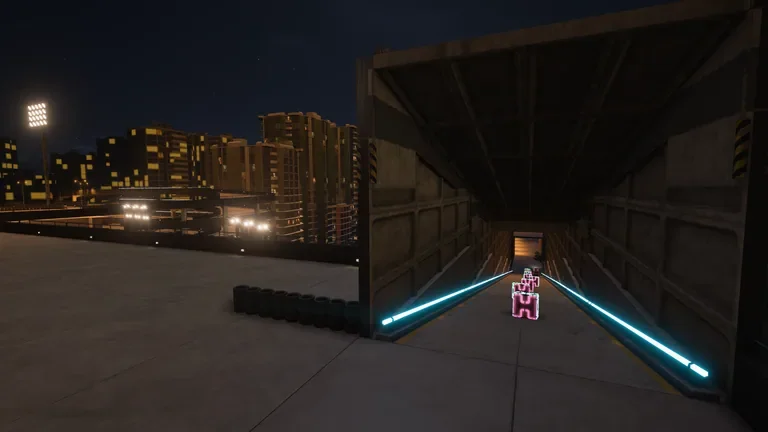 Spiral Stadium City Loop V8 custom track (EventLab Route) in Forza Horizon 5, captured 4 May 2023