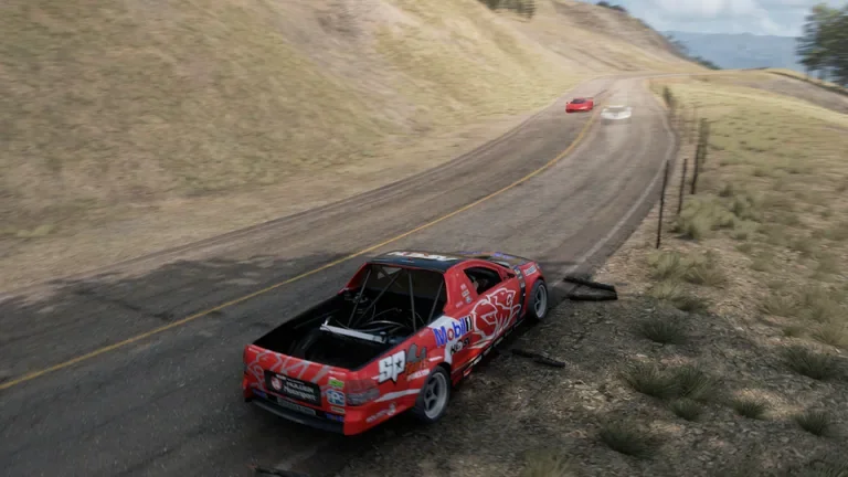 Formula Drift Maloo with HSV racing livery in Forza Horizon 5, captured 29 Nov 2021
