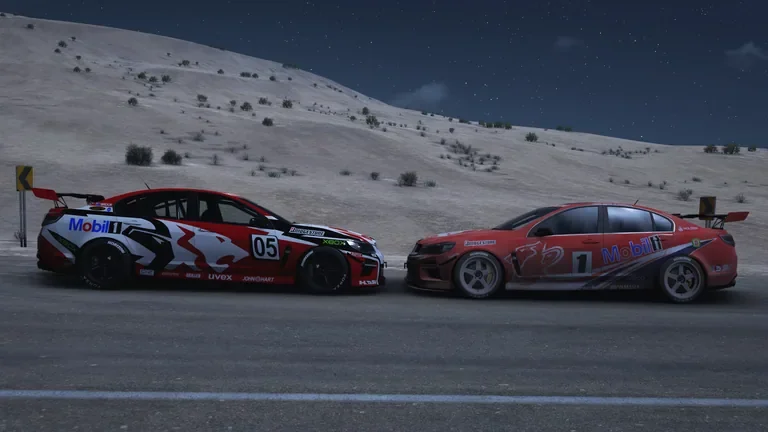 HSV GTS with Brock 2004 livery in Forza Horizon 5, captured 4 May 2023
