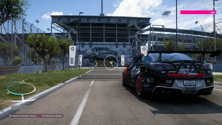 HSV GTS with Tander 2015 livery in Forza Horizon 5, captured 10 Dec 2021