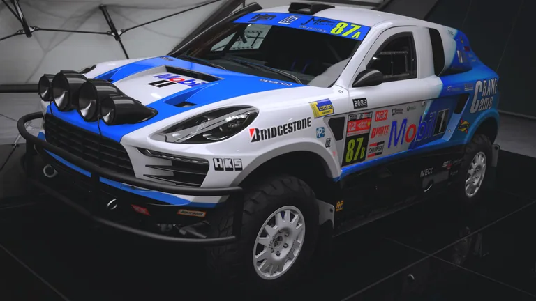 Porsche Macan RR with Mobil rally livery in Forza Horizon 5, captured 9 June 2026
