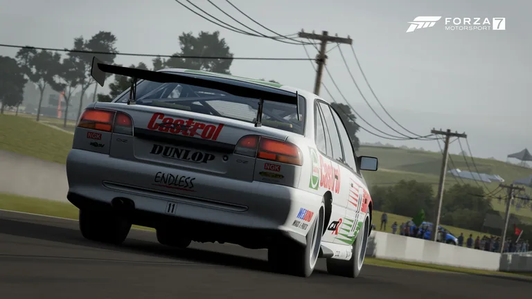 HSV GTS-R 1996 with Castrol Perkins 1996 livery in Forza Motorsport 7, captured 24 July 2020