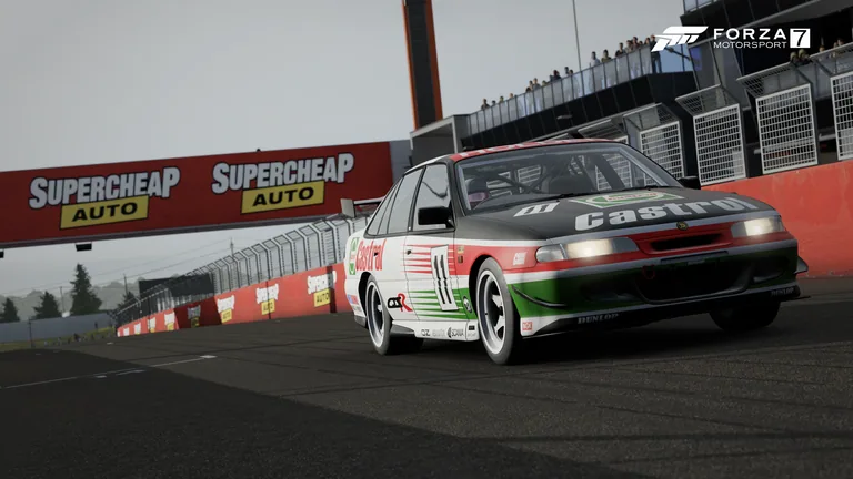 HSV GTS-R 1996 with Castrol Perkins 1996 livery in Forza Motorsport 7, captured 24 July 2020