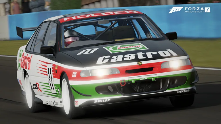 HSV GTS-R 1996 with Castrol Perkins 1996 livery in Forza Motorsport 7, captured 24 July 2020