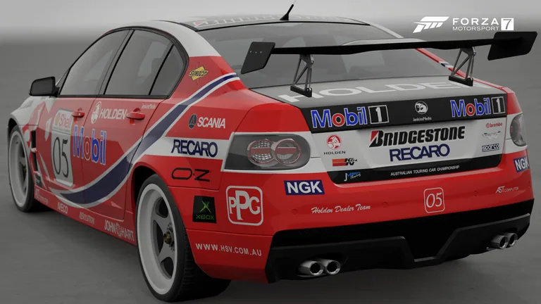 HSV W427 with Brock 1996 reverse livery livery in Forza Motorsport 7, captured 24 July 2020