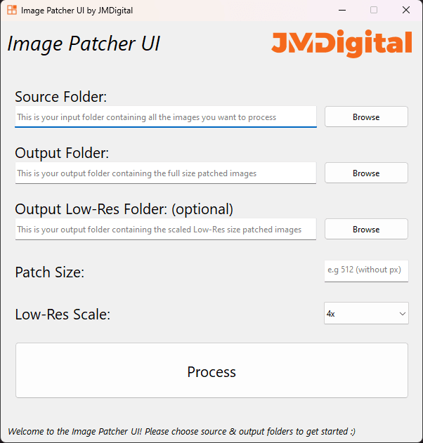 ImagePatcher UI preview