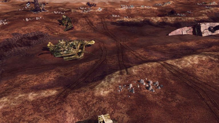 Generals Evolution: snowy ridge and ocean base retrofit