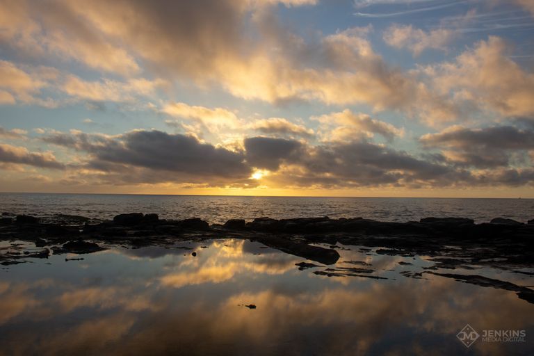 Sunrise at Merewether Beach, Newcastle, Australia